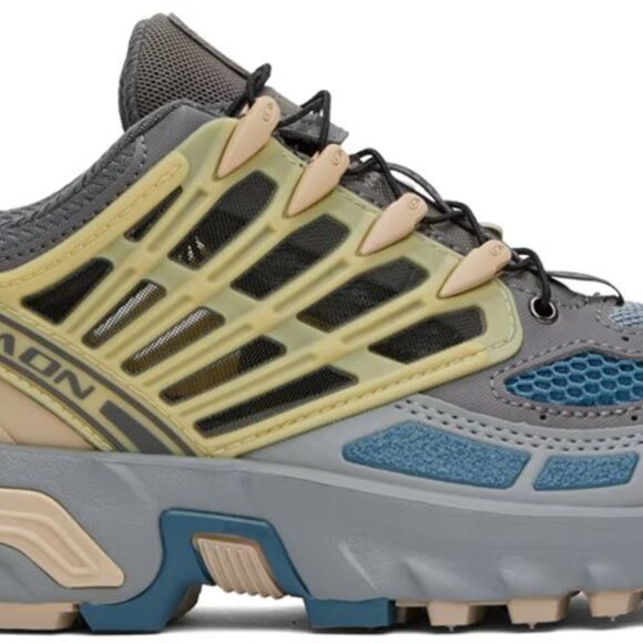 Salomon ACS Pro Advanced Pewter Aegean Blue L47299000 Mens Size 10 NEW HTF COLOR - Picture 12 of 12